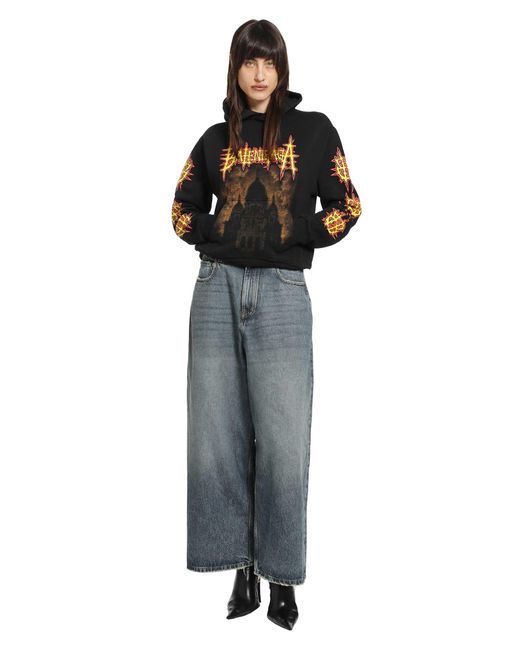 Balenciaga Blue Low Crotch Baggy Jeans