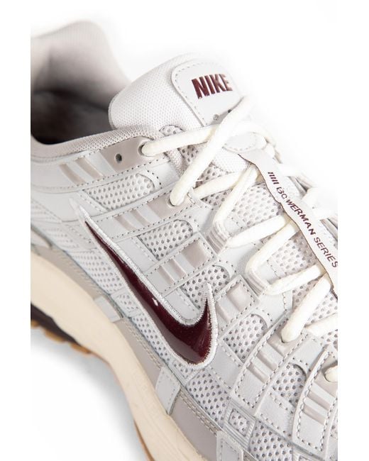 Nike White P-6000 Sneakers for men