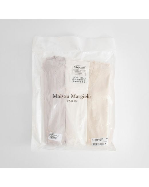 Maison Margiela Natural T-shirts for men