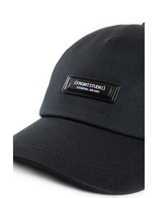 Moncler Genius Black Frgmt Collaboration Gabardine Baseball Cap for men