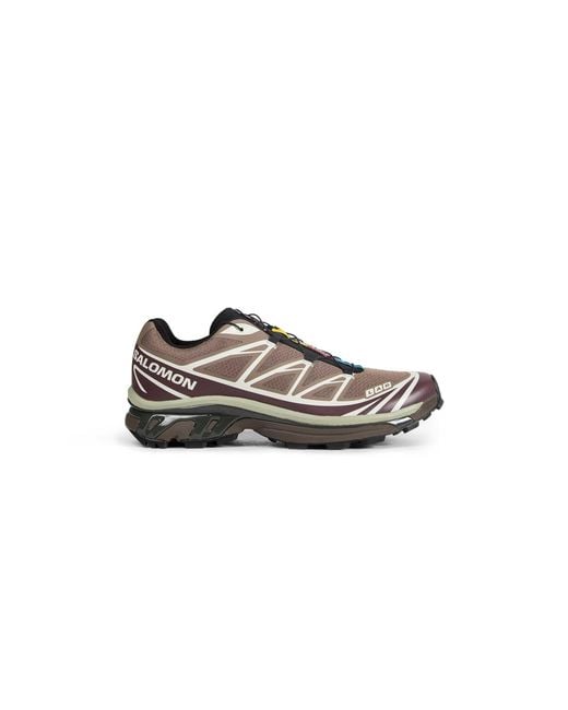 Salomon Brown Xt-6 Sneakers for men
