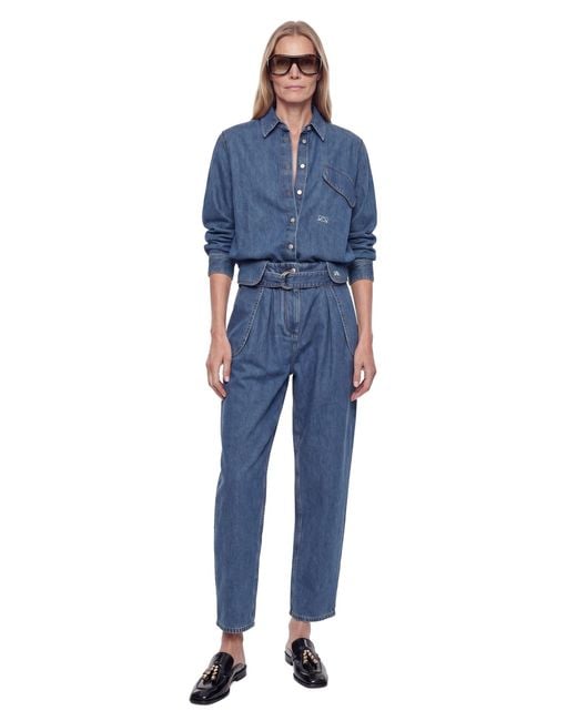 Loewe Blue Cargo Jeans