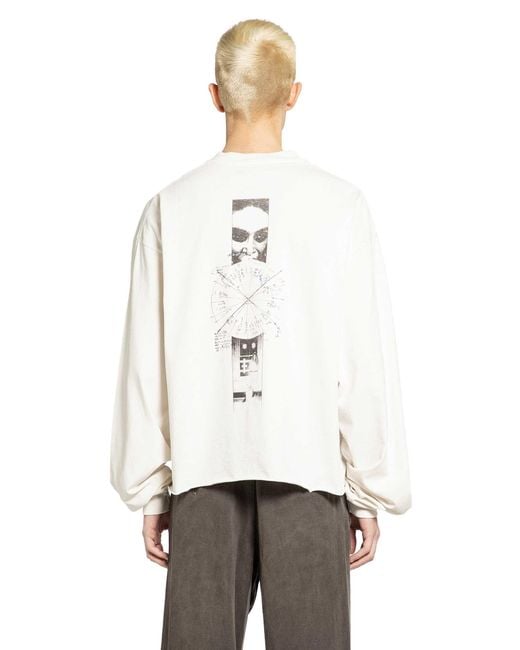 Enfants Riches Deprimes White Calculate Your Birthright Ls T-Shirt for men