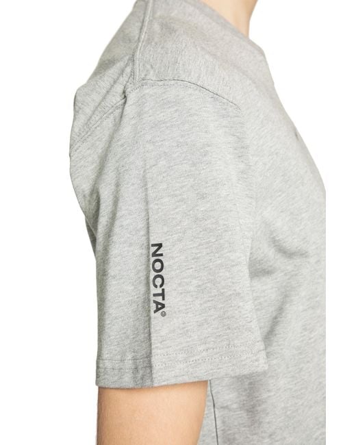 Nike Gray Nocta T-Shirt for men