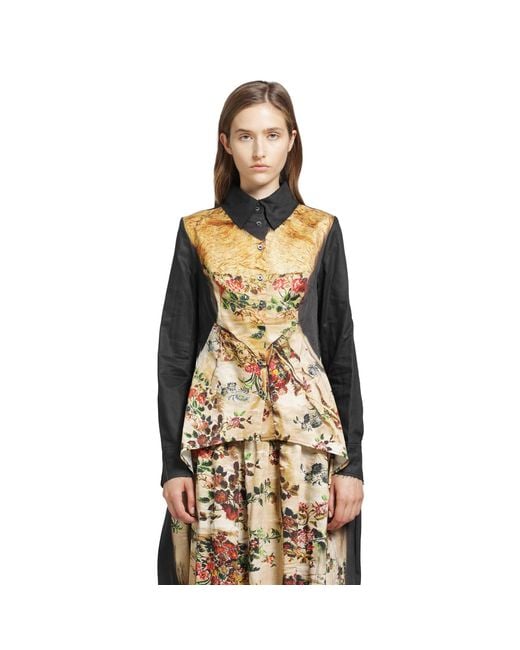 IA London Metallic Julia Fitted Shirt