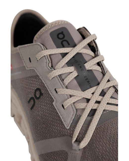 On Shoes Gray Cloud X 4 Ad Sneakers for men