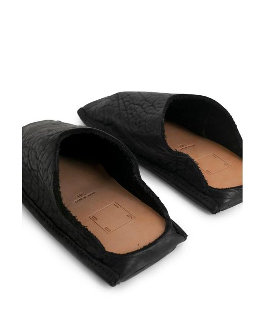 Guidi Black Flats
