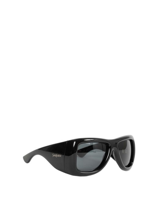 Saint Laurent Black Sl 902 Howl Oversized Sunglasses