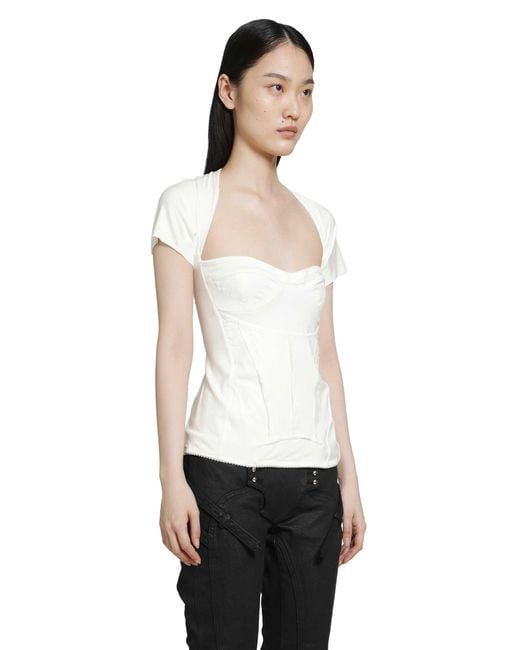 Dilara Findikoglu White Rapture Top