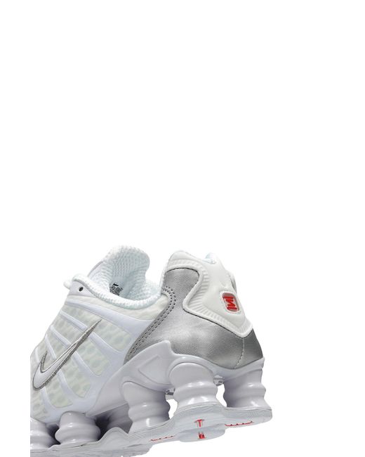 Nike Gray Shox Tl Sneakers