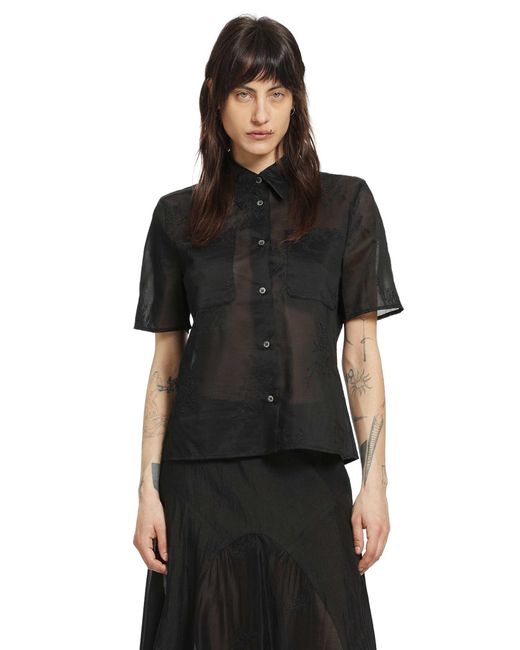 Our Legacy Black X-Ray Shirt