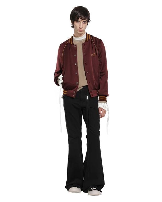 Ann Demeulemeester Natural Emil 'The Velvet Evening' Long Sleeve T-Shirt for men