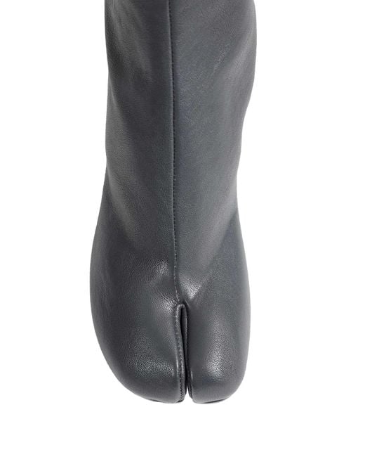 Maison Margiela Gray Tabi Ankle Boots