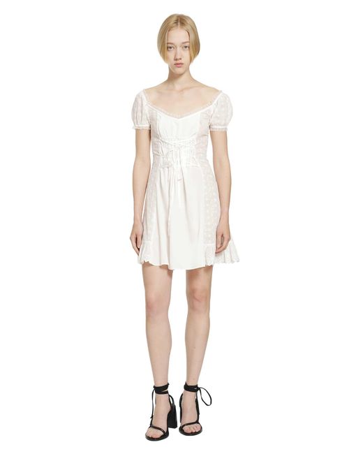 Daisy London White Terrestrial Dress