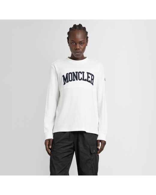 Moncler White T-shirts for men