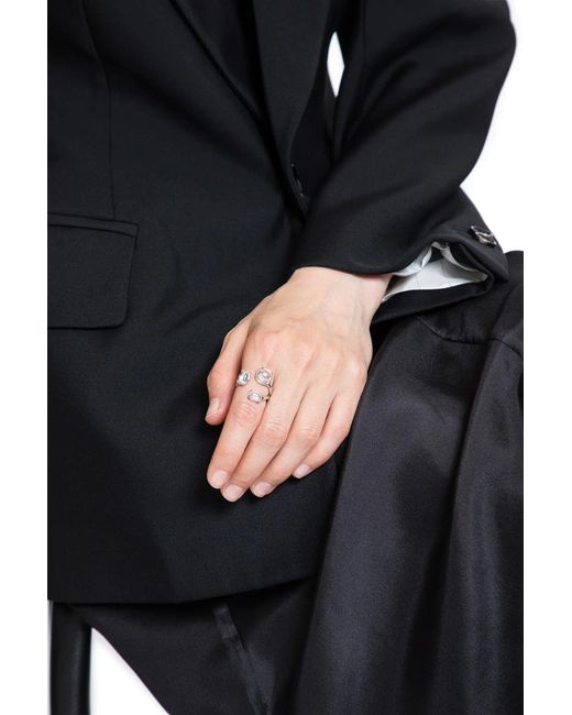 ALAN CROCETTI White Sweat Ring