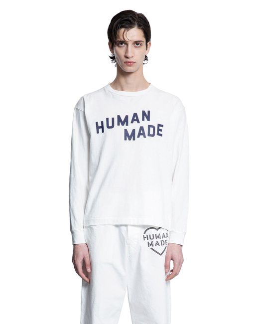 Human Made White Hu Made T-shirts & Tank Tops for men