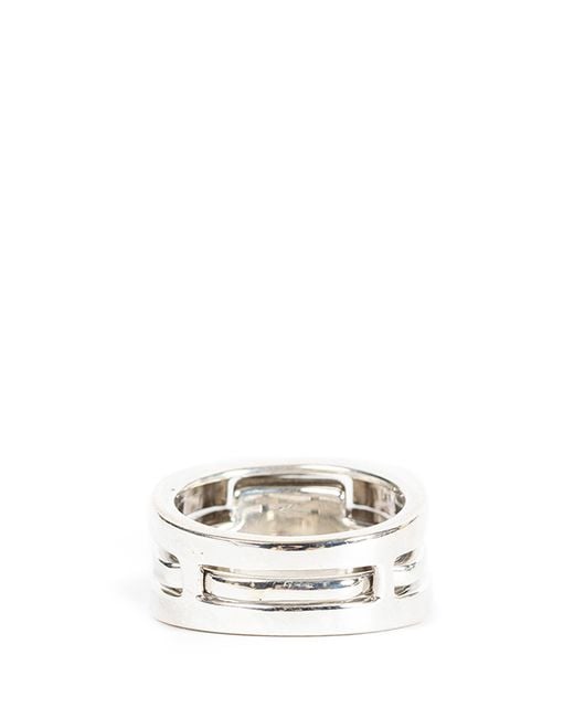 ALAN CROCETTI White Puzzle Ring
