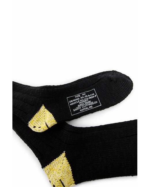 Kapital Black Socks for men