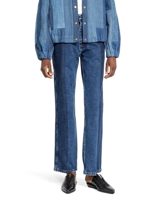 E.L.V. Denim Blue Boyfriend Jeans