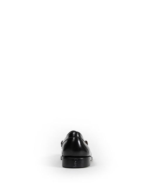 G.H.BASS Black Weejuns Larson Weave Loafers for men