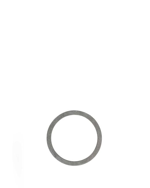 Maison Margiela Gray Numeric Ring 6.5 Mm for men