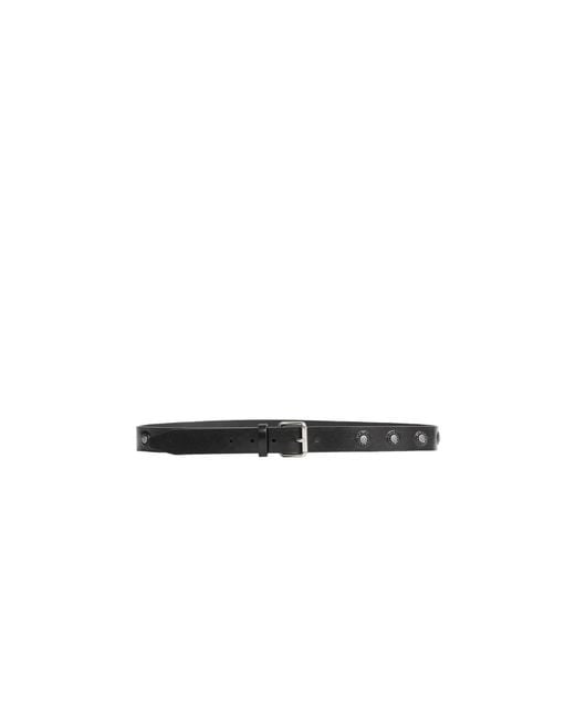 Lemaire Black Marguarite Belt for men