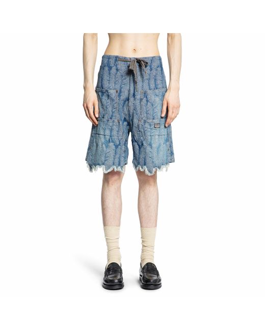 Kapital Blue Shorts for men