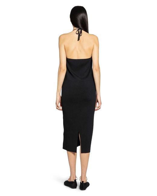 Jil Sander Black Sleeveless Dress