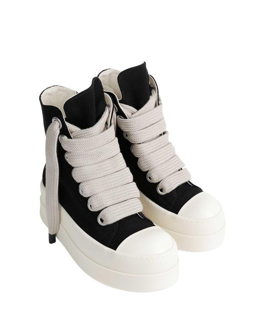 Rick Owens Black Tower Mega Bumper Sneakers for men