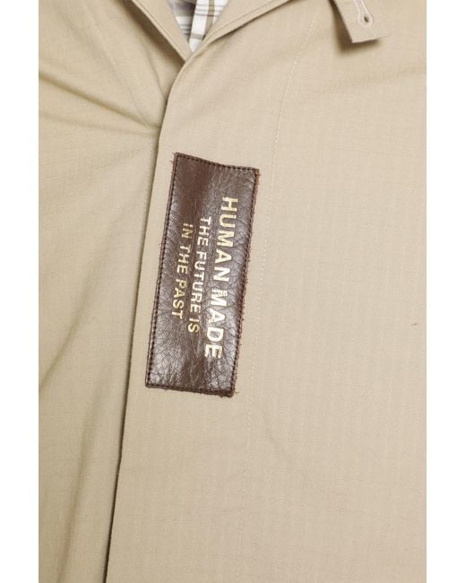 Human Made Natural Cotton Flight Jacket for men