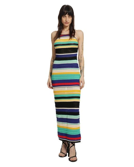 Laneus Green Knit Dress