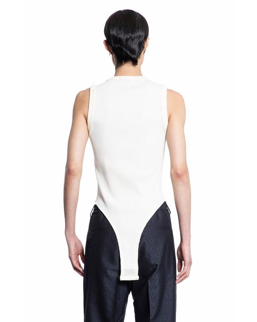 Fendi White Bodysuits for men