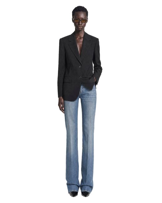 Max Mara Black Woollen Cloth Blazer