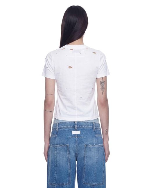 NVL-GARDE Blue Shrunken Logo Tee