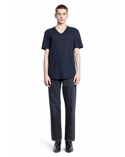 James Perse Blue T-shirts for men