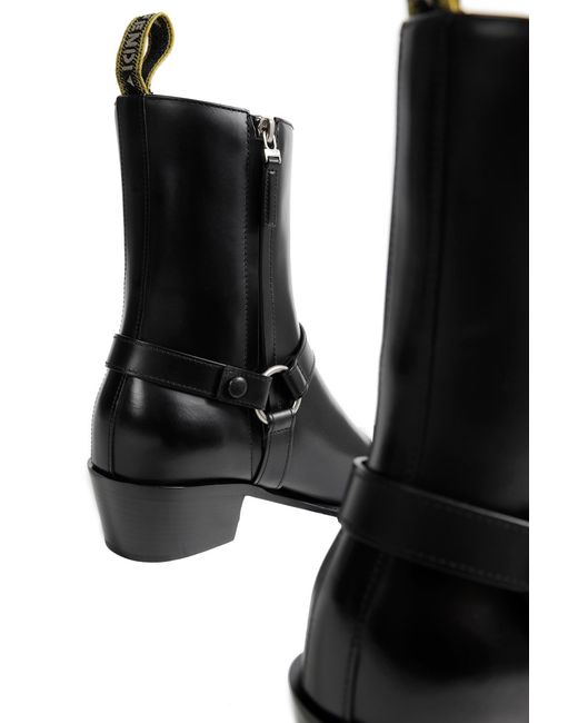 Fendi Black Double O Ankle Boots