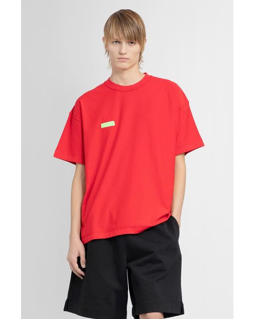 Vetements Red Vetets T-shirts for men