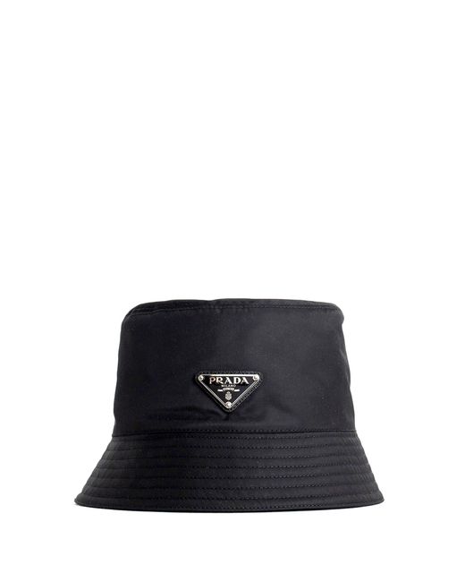 Prada Black Re-Nylon Bucket Hat