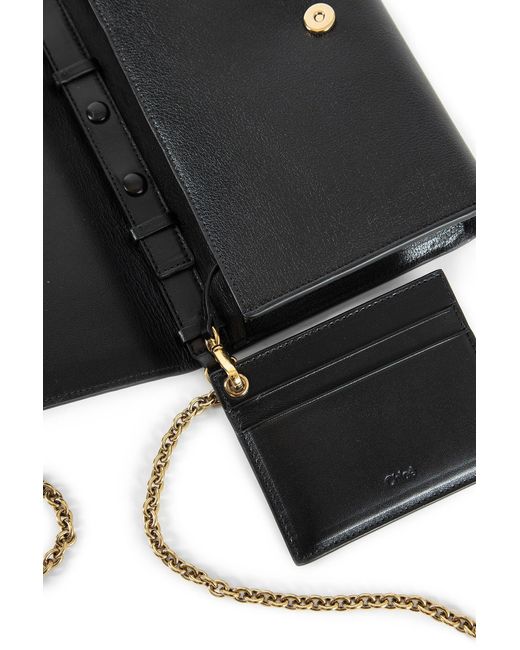 Chloé Gray Iconic Mini Crossbody Bag