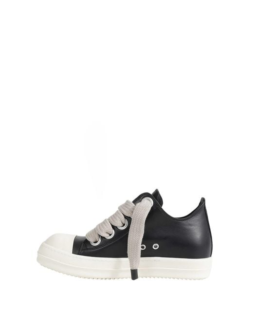 Rick Owens Black Tower Jumbolace Low Sneaks for men