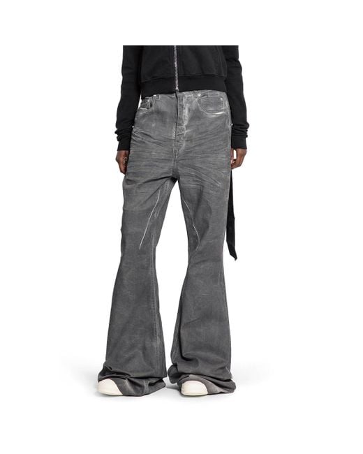 Rick Owens Concordians Bolan Bootcut in Gray | Lyst