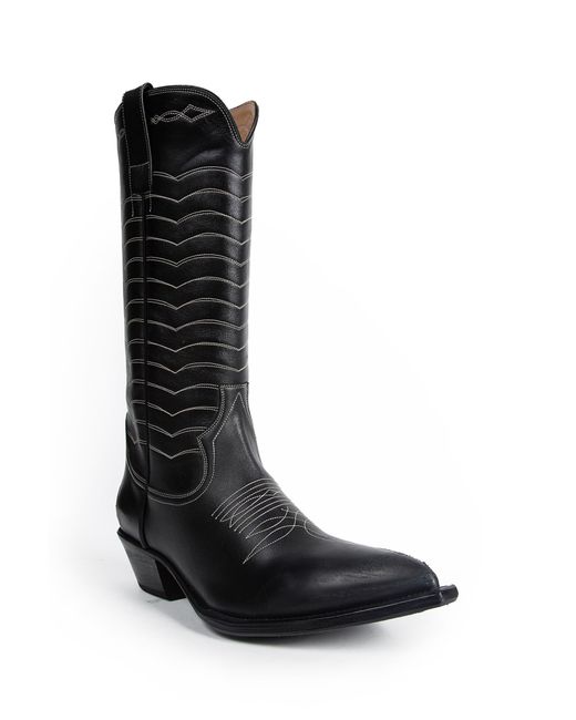 Enfants Riches Deprimes Black Split Ends Cowboy Boots for men