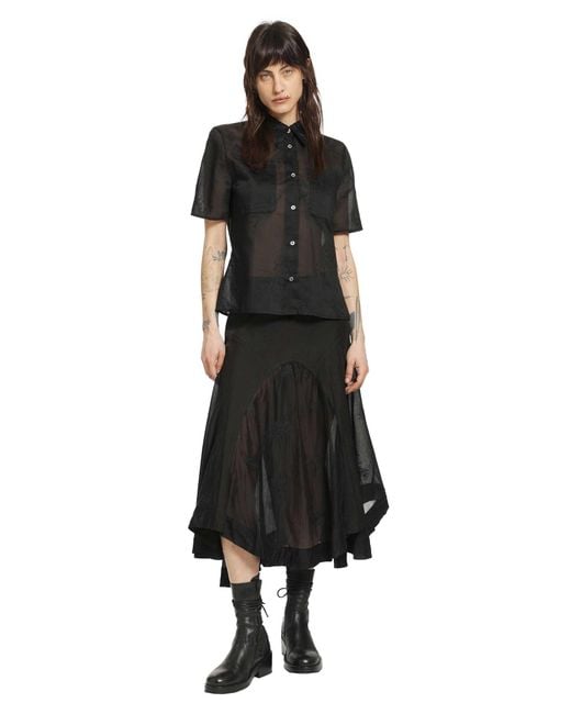 Our Legacy Black X-Ray Shirt