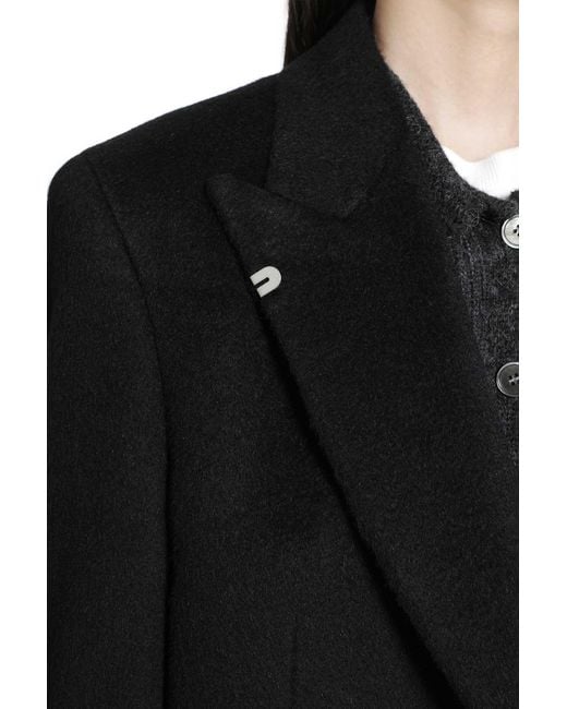 Our Legacy Black Manta Coat