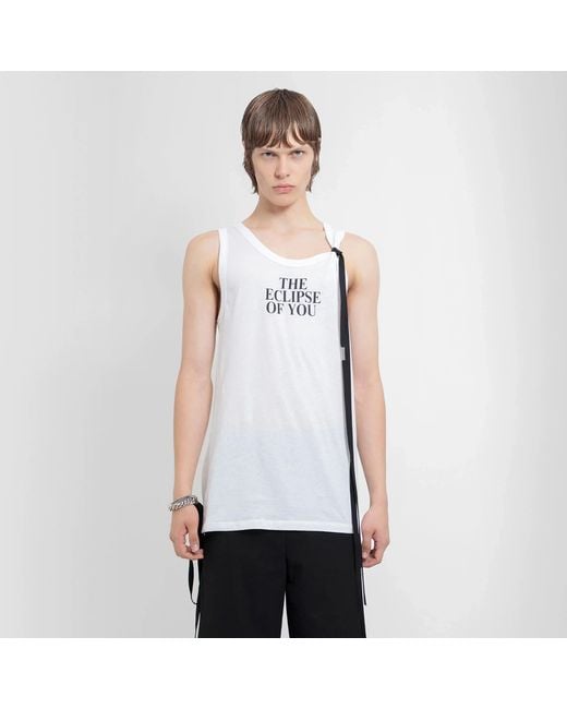 大人気！！　Ann Demeulemeester タンクトップ　ホワイト Ann Demeulemeester Holy Tank Top | White | FARFETCH
