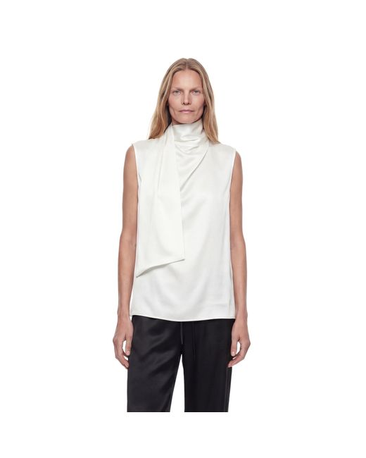 Khaite White Loe Top