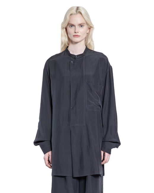 Lemaire Blue Soft Blouse