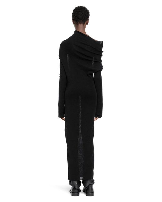 Ann Demeulemeester Black Barbro Long Dress