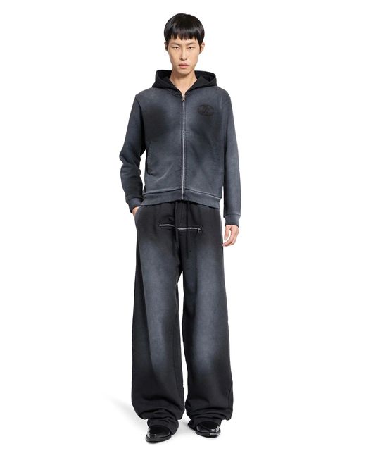 JORDANLUCA Black Robin Joggers for men